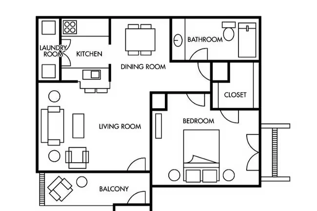 A-1X1 Up 2001 floor plan